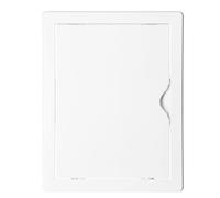 MIRATIC Trappe de Visite Carré ou Rectangulaire Panneau d'Inspection pour Systèmes de Ventilation Rabat de Révision Blanc Différentes Dimensions (15 x 20 cm)