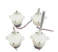 Mirco 300 Series Gear electronic starter DC 3V-9V 6V 7.2V 10RPM Gearbox CW CCW Small Speed Reducer 2.5-10.5RPM Short Long Shaft Slow Speed CZAOINCU(Item 3)