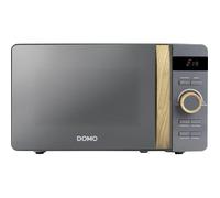 Mirco-ondes - DOMO - DO3420 - Gris avec finition boisée - L45,1 x P34,7 x H25,8 cm - 20 L - 5 niveaux de puissance - 700W