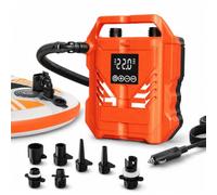 MIRCTRI Pompe Paddle Électrique Sup Gonfleur Portable 12V 22 PSI Arrêt Auto