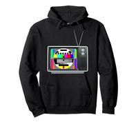 Mire Television Française Nostalgie Vintage TV Années 80 Sweat à Capuche