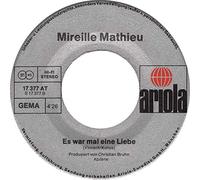 MIREILLE MATHIEU - Kleine Schwalbe(Für die Heimkehr ist es nie zu spät)/Es war mal eine Liebe (7" Viny Single)(1976)(Ariola 17377 AT)