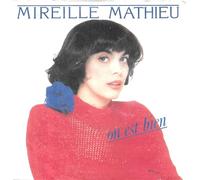 mireille mathieu - on est bien (45 tours)