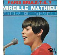 Mireille Mathieu - PARIS BRÛLE-T-IL ? (Musique du Film) - Paris En Colère / Soldats Sans Armes (Vocal & Instrumental) [Vinyle 45 tours EP]