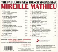 Mireille Mathieu – The Fabulous New French Singing Star – CD