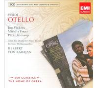Mirella Freni (Soprano), Aldo Bottion (Tenor), Stefania Malagú (Mezzo Soprano), Jon Vickers (Tenor), Mario Machi (Baritone), José Van Dam (Bass Baritone), Peter Glossop (Baritone), Michel Sénéchal (Tenor), - VERDI: Otello / Berlin Philharmonic Orchestra, Karajan, Vickers, Freni