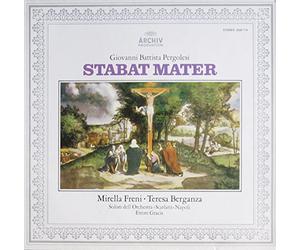 MIRELLA FRENI & TERESA BERGANZA - MIRELLA FRENI/BERGANZA/ETTORE GRACIS stabat mater PERGOLESI LP 1978 Archiv Produktion