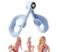 Mireva Fit Thigh & Pelvic Trainer,360° Rotation Mireva Fit Pelvic and Thigh,Five Minutes a Day for Quick Results,16 Lbs Drag Inner Thigh Muscle Master Exercise Devices with Counter,Anti-Slip Pads (#B)