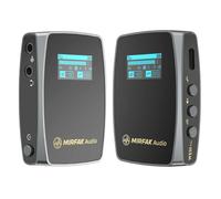 mirfak microphone de camescope sans fil we10 pro dual