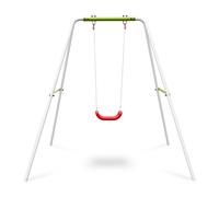 Miri Balançoire enfant de jardin, armature, cordes et assise verte