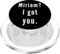 Miriam? Je t’AI EU. PopSockets PopGrip pour MagSafe