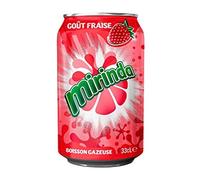Mirinda Fraise 33cl (pack de 24)