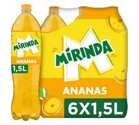 Mirinda Soda Saveur Ananas 1,5L - Lot de 6
