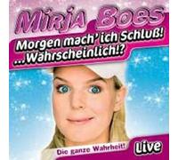 MIRJA BOES "MORGEN MACH ICH SCHLUSS ..." 2 CD NEW