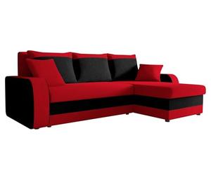 Mirjan24 Kristofer Canapé d'angle, design avec fonction convertible, deux tiroirs de lit, fonction lit, fonction lit, canapé en forme de L, ottoman universel, (Mikrofaza 0022 + Mikrofaza 0015)