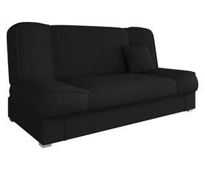 Mirjan24 Malwi Canapé d'angle Droit d'angle avec accoudoirs réglables Design couffin avec Fonction Sommeil et Coffre de lit Forme L