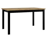 Mirjan24 Table de salle à manger Awrolt II - Table rectangulaire extensible pour cuisine - L : 140-180 x H : 78 x l : 80 cm - Table de cuisine et de salle à manger - Table extensible pratique (chêne