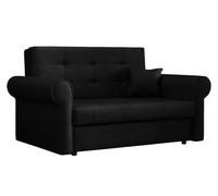 Mirjan24 Viva Silver II Canapé-lit Rembourré 2 Places avec Coffre, Accoudoirs Arrondis et Coussin (Kronos 07)