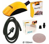 Mirka - Kit Cale Roundy ø150 Mm + 15 Disques Abranet Mirka