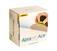 Mirka 2975209 Abranet Ace Disque De Ponçage - 150mm Poignée - P600 Grain - Grain: Revêtement Céramique/Céramique - Marron Clair - Le Paquet Contient 50 Pièces