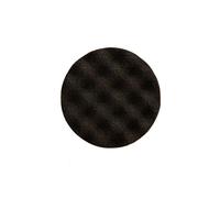 Mirka 7993108521 Schaumstoffpad Gewaffelt, 77 mm, Noir, Pack de 2