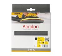 Mirka Abralon Disque de polissage Ø 150mm autoagrippant 1000 grain, 2/pack, pour le ponçage et le polissage de la peinture, du bois, du plastique
