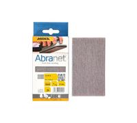 MIRKA Abranet Bande abrasive en filet 70x125 mm autoagrippant - grain P180-10 pces - pour poncer le bois, le mastic, la peinture, le plastique - AE149F1018