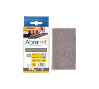 MIRKA Abranet Bande abrasive en filet 70x125 mm autoagrippant - grain P80-10 pces - pour poncer le bois, le mastic, la peinture, le plastique - AE149F1080