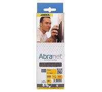 MIRKA Abranet Bande abrasive en filet 70x198 mm autoagrippant - grain P80-10 pces - pour poncer le bois, le mastic, la peinture, le plastique - AE150F1080