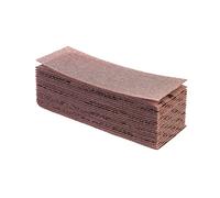 MIRKA Abranet Bande abrasive en filet 80x230 mm autoagrippant - grain P80-50 pces - pour poncer le bois, le mastic, la peinture, le plastique - 5417505080