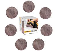 Mirka Abranet disque abrasif auto aggrippant maille Ø 77 mm | Lot 35 disques abrasifs grains variés pour ponceuses excentriques compatibles 77 mm micro-perforés auto-agrippants