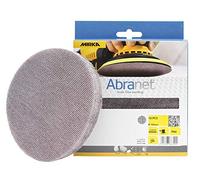 Boîte de 10 papiers à poncer Abranet Mirka diamètre 150 mm - grain 80