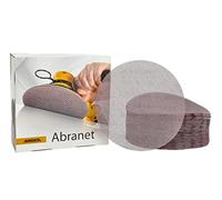 Mirka Abranet Disques abrasifs filet Ø 200 mm autoagrippant/Grain P180 / 50 pcs/pour poncer le bois, le mastic, la peinture, le plastique / 5425205018