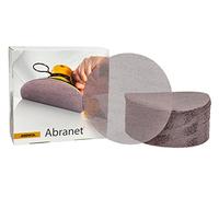 Mirka Abranet Disques abrasifs filet Ø 200 mm autoagrippant/Grain P240 / 50 pcs/pour poncer le bois, le mastic, la peinture, le plastique / 5425205025