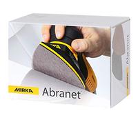 MIRKA Abranet Disques abrasifs filet-delta pour ponceuse triangulaire 100x152x152 mm autoagrippant - Grain P100-50 pcs - pour poncer le bois, le mastic, la peinture, le plastique - 5421905010