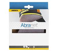 MIRKA Abranet Disques abrasifs filet-delta pour ponceuses triangulaires 100x152x152 mm autoagrippant - Grain P240-10 pcs - pour poncer le bois, le mastic, la peinture, le plastique - AE219F1025