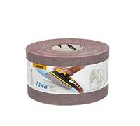 MIRKA Abranet Rouleau de ponçage filet 115 mm x 25 m autoagrippant - grain P80-1 rouleau - pour poncer le bois, le mastic, la peinture, le plastique - 5454400180
