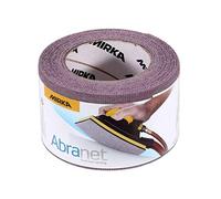 Mirka Rouleau de ponçage Abranet 75 mm x 10 m autoagrippant grain P180 – 1 rouleau