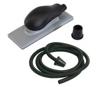 MIRKA Bloc de Main 70 x 125mm 13-Loch Scratch Gris Avec MIRKA Tuyau Flexible 4m