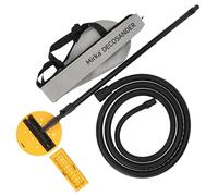 Mirka DecoSander Ponceuse manuelle pour murs et plafonds avec manche télescopique pour une finition lisse, construction à sec, travaux de détail / 80x230mm & Ø 225mm / Auto-agrippant