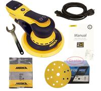 Mirka Deros 650CV Set + 50 Norton Or Disques Abrasifs Gratuit