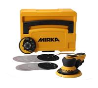 Mirka Ponceuse excentrique DEROS II 5650CV Ø125/150 mm Course 5,0 mm avec aspiration en coffret