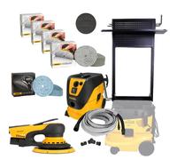 MIRKA Deros II Set / Iridium + 1230L Afc + Workstation KIT2616ARMDE