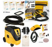 MIRKA Deros Système Pro 125/150mm 5mm + Vide 1230 L PC + Câble En Tuyau