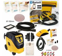 MIRKA Deros Système Pro 125/150mm 5mm + Vide 1230 M Afc +Câble En Tuyau