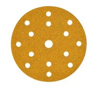 Mirka Disques abrasifs Gold Ø150 mm autoagrippant 15 trous P120 100 pièces