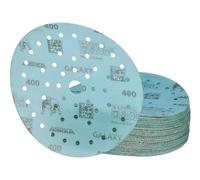 Mirka Galaxy disque abrasif auto-agrippant 150 mm grain 400 | Papier abrasif époxy grain 400 idéal pour ponçage bois et carrosserie compatible Multifit auto-agrippant 50 pcs