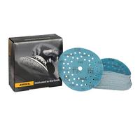 Mirka Galaxy Papier abrasif époxy 125mm autoagrippant grain 150 pour poncer l'époxy, le bois, l'époxy, le rivertable / 50 pcs disques abrasifs