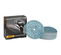Mirka Galaxy Papier abrasif époxy 125mm autoagrippant grain 180 pour poncer l'époxy, le bois, l'époxy, le rivertable / 50 pcs disques abrasifs