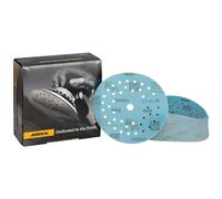Mirka Galaxy Papier abrasif époxy 125mm autoagrippant grain 400 pour poncer l'époxy, le bois, l'époxy, le rivertable / 50 pcs disques abrasifs